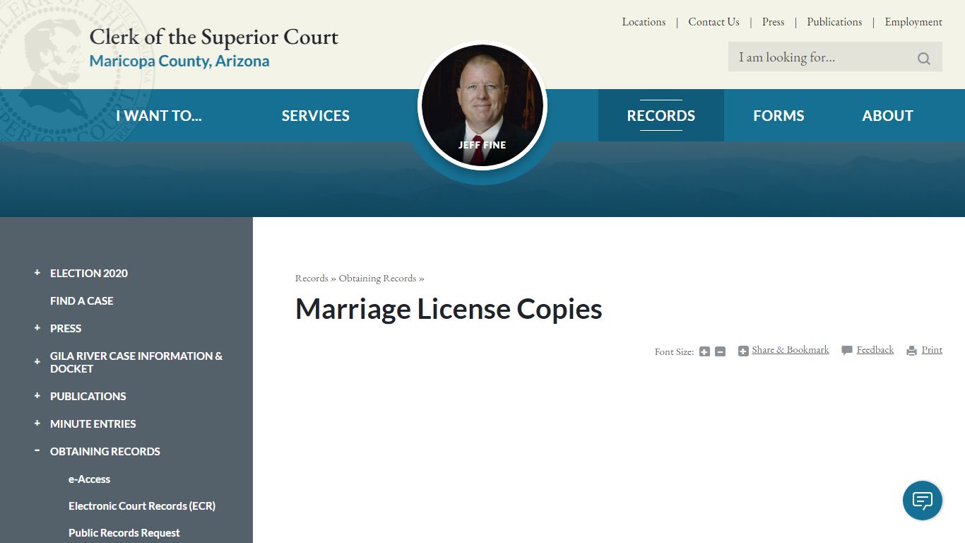 Marriage License Copies | Maricopa County Clerk of Superior Court